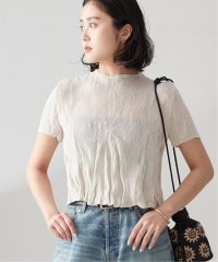 journal standard  L'essage /《予約》【Gongdid Design/ゴンディッドデザイン】Wavy crop top：カットソー/508150480