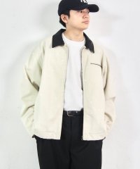 PAL OUTLET/【WHO'S WHO gallery】襟レザー切替ダックジャケット/508150517