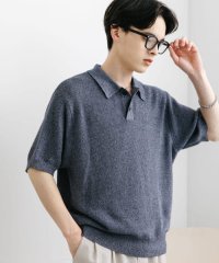 SENSE OF PLACE by URBAN RESEARCH/【予約】『一部WEB限定カラー』『ユニセックス』エアリーメランジニットポロシャツ/508150526