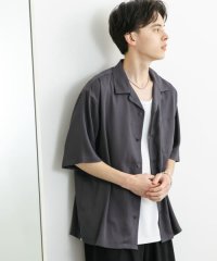 SENSE OF PLACE by URBAN RESEARCH/【予約】『ユニセックス』シアーヨウリュウオープンカラーシャツ/508150529