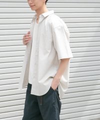 URBAN RESEARCH DOORS/FORK&SPOON　TEC LINENシャツ/508150543