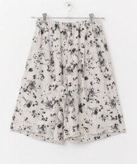 URBAN RESEARCH DOORS/mizuiro ind　rayonlinenprint shortpants/508150593