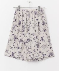 URBAN RESEARCH DOORS/mizuiro ind　rayonlinenprint shortpants/508150593