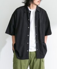 URBAN RESEARCH Sonny Label/ARMY TWILL　Nylon OX Mesh H/S Shirts/508150657