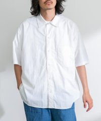 URBAN RESEARCH Sonny Label/ARMY TWILL　Nylon OX Mesh H/S Shirts/508150657