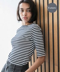 『別注』Le minor×UR　Rib short sleeve t－shirts