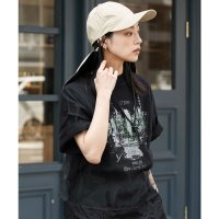 mili an deni/ミリアンデニ mili an deni 撥水冷感ネックカバー付きキャップ/508150817
