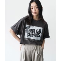 mili an deni/ミリアンデニ mili an deni 半袖フォトプリントTシャツ/508150827