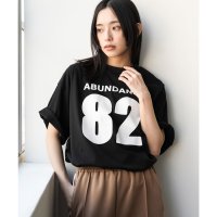 mili an deni/ミリアンデニ mili an deni 半袖カレッジナンバリングTシャツ/508150828