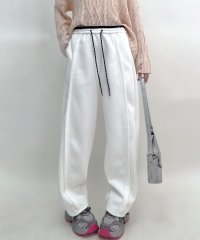 aimoha/アイモハ aimoha ドローストリングハイウエストワイドパンツ/508151019