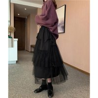 miniministore/ミニミニストア miniministore ティアードスカートロングチュールスカート/508151126