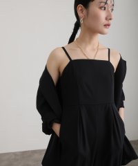 PourVous/プールヴー PourVous セットアップパーティードレス結婚式二次会&ワイドパンツオールインワンチェーンネックカットセレモニーフォーマルロング丈オケージョンド/508151129