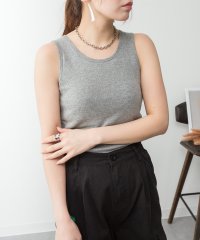 atONE/アットワン atONE カップ付きコットンフライスタンクトップ/508151187