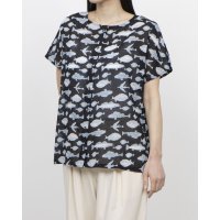 KANKAN/カンカン KANKAN FISH PRコットン2wayブラウス/508151313