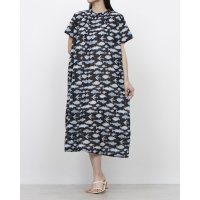 KANKAN/カンカン KANKAN FISH PRコットンシャツワンピース/508151314