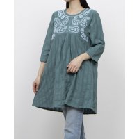 KANKAN/カンカン KANKAN ラクノウ風刺繍ラフワンピース/508151317