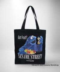 FRUIT OF THE LOOM/フルーツオブザルーム SESAME STREET meets FRUIT OF THE LOOM Photo Tote Bag F/508151469