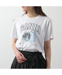 GANNI/ガニー GANNI GANNI 半袖 Tシャツ Basic jersey Relaxed Tーshirt/506017996