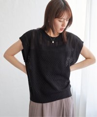 ikka/透かし編みニットプルオーバー/507740710