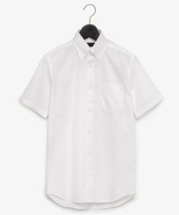 D'URBAN/ランダムへリンボンシャツ(スナップダウン)(ショートスリーブ)/507775768