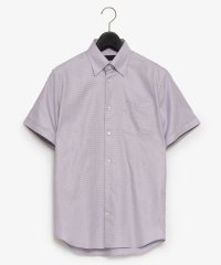 D'URBAN/ツイルピンストライプシャツ(スナップダウン)(ショートスリーブ)/507775769
