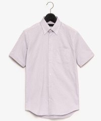 D'URBAN/変形ドットジャカードシャツ(スナップダウン)(ショートスリーブ)/507775770