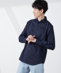 「ICE FLOW LINEN」カッタウェイシャツ 長袖