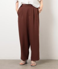 COMME CA MODELS/【美しいベーシックパンツ】麻調ワイドパンツ/508111586