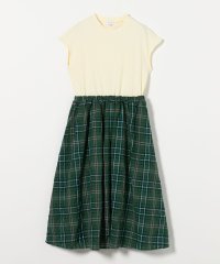 green label relaxing （Kids）/テレコ×チェック ワンピース / キッズ  140cm－160cm/508123651