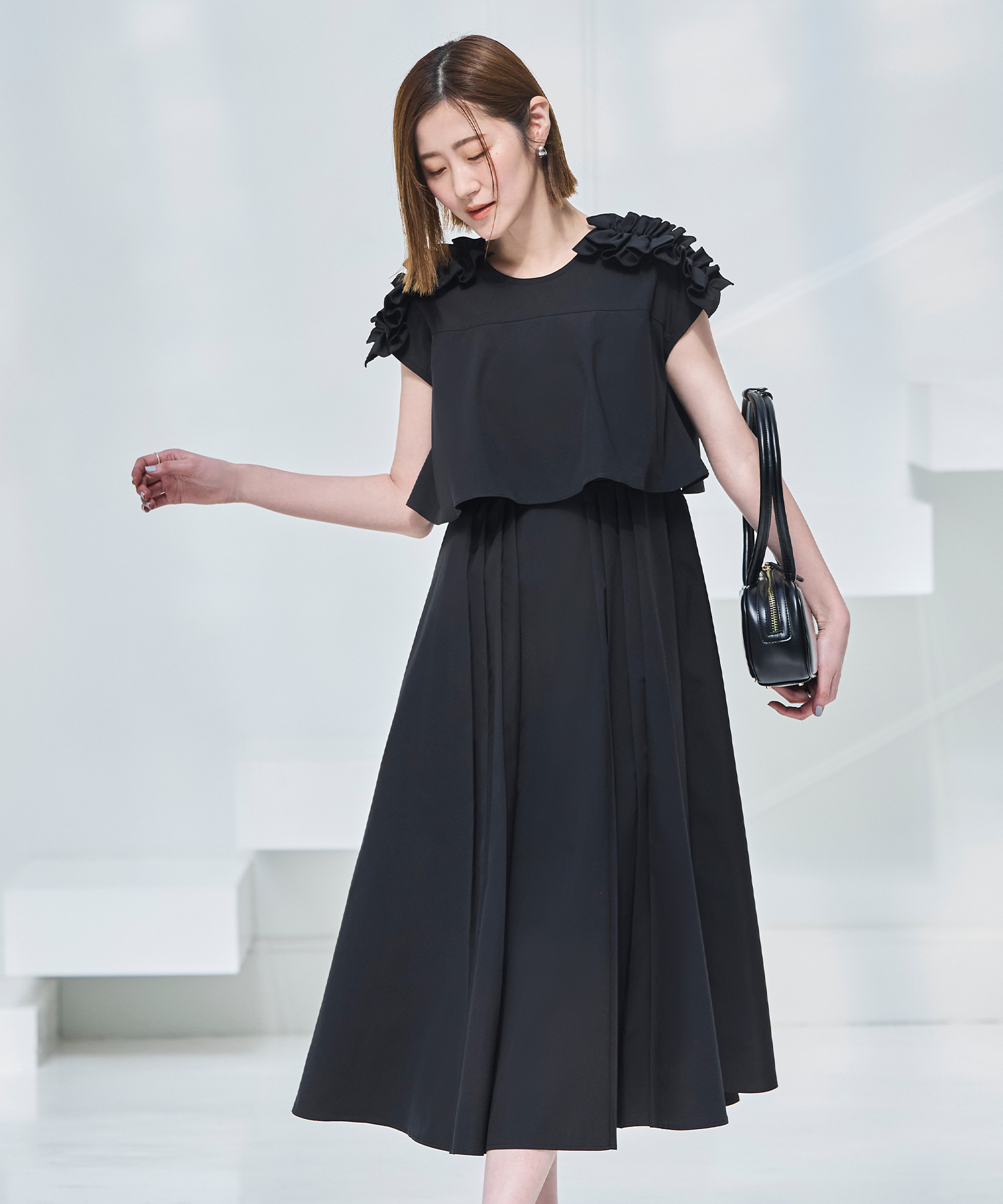 【新品】RUIRUE BOUTIQUE/ブラックドレス ブラックフォーマル（礼服・喪服）｜レディースファッション通販