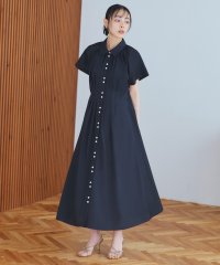 RUIRUE BOUTIQUE/ルイルエブティック RUIRUE BOUTIQUE 【洗える】タック＆フレア ロングシャツワンピース/508124591