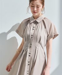 RUIRUE BOUTIQUE/ルイルエブティック RUIRUE BOUTIQUE 【洗える】タック＆フレア ロングシャツワンピース/508124591