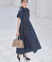 RUIRUE BOUTIQUE/ルイルエブティック RUIRUE BOUTIQUE 【洗える】タック＆フレア ロングシャツワンピース/508124591