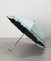 SETUP7/セットアップセブン SETUP7 55cm ダブルフリル 無地晴雨兼用傘 日傘 UPF50+ 19850 MYJ/508145871