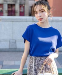 any SiS S/【接触冷感・UVカット・洗える】ビューティクール フレンチ ニットＴ/508148564