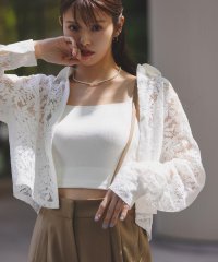 NATURAL BEAUTY BASIC/クロップドレースシャツ/508149065