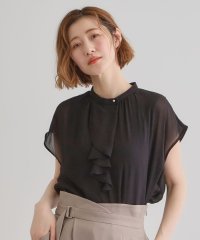grove/フロントラッフルフリルブラウス/508151230
