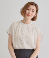 grove/フロントラッフルフリルブラウス/508151230