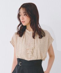 grove/フロントラッフルフリルブラウス/508151230