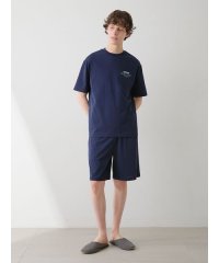 GELATO PIQUE HOMME/【HOMME】【接触冷感】スーピマコットンロゴハーフパンツ/508151535