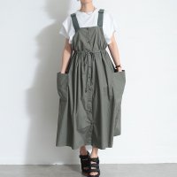 Sawa a la mode/サワアラモード Sawa a la mode 遊び心で垢抜けるギャザーサロペットスカート/508151858