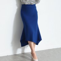 Sawa a la mode/サワアラモード Sawa a la mode 綺麗見えシルエットなイレヘムマーメイドスカート/508151871