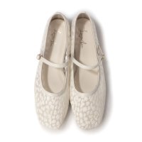 Launa lea/ラウナレア Launa lea 【25SS】チュールメリージェーンフラットパンプス(0597A)/508151887