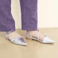 Launa lea/ラウナレア Launa lea 【25SS】ダブルリボンスリングバックパンプス(0596)/508151888