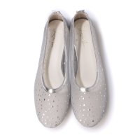 Launa lea/ラウナレア Launa lea 【25SS】ドットホイルチュールフラットパンプス(0598)/508151890
