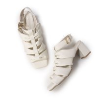 Launa lea/ラウナレア Launa lea 【25SS】6cmヒールリボン風グラディエーターサンダル(0599)/508151891