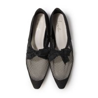 Launa lea/ラウナレア Launa lea 【25SS】メッシュリボンフラットシューズ(0603)/508151892