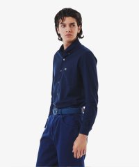LACOSTESPORTS MENS/ラコステ LACOSTE ジャカードストライプボタンダウンジャージシャツ/508152486