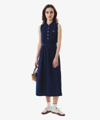 LACOSTESPORTS LADYS/ラコステ LACOSTE インディゴノースリーブポロドレス / マキシ丈/508152492