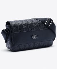 LACOSTESPORTS MENS/ラコステ LACOSTE モノグラム レザーフラップクローズサッチェルバッグ/508152497